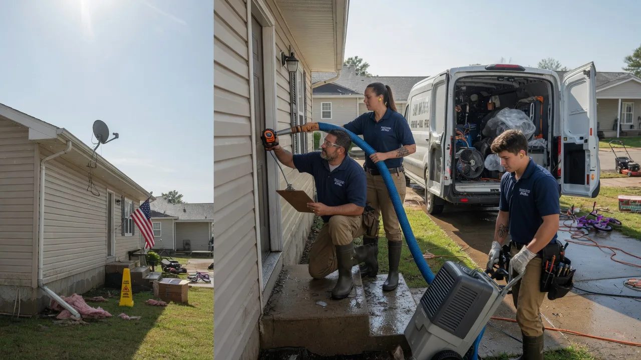 Ceiling Water Damage Restoration in Wheeling, WV near me